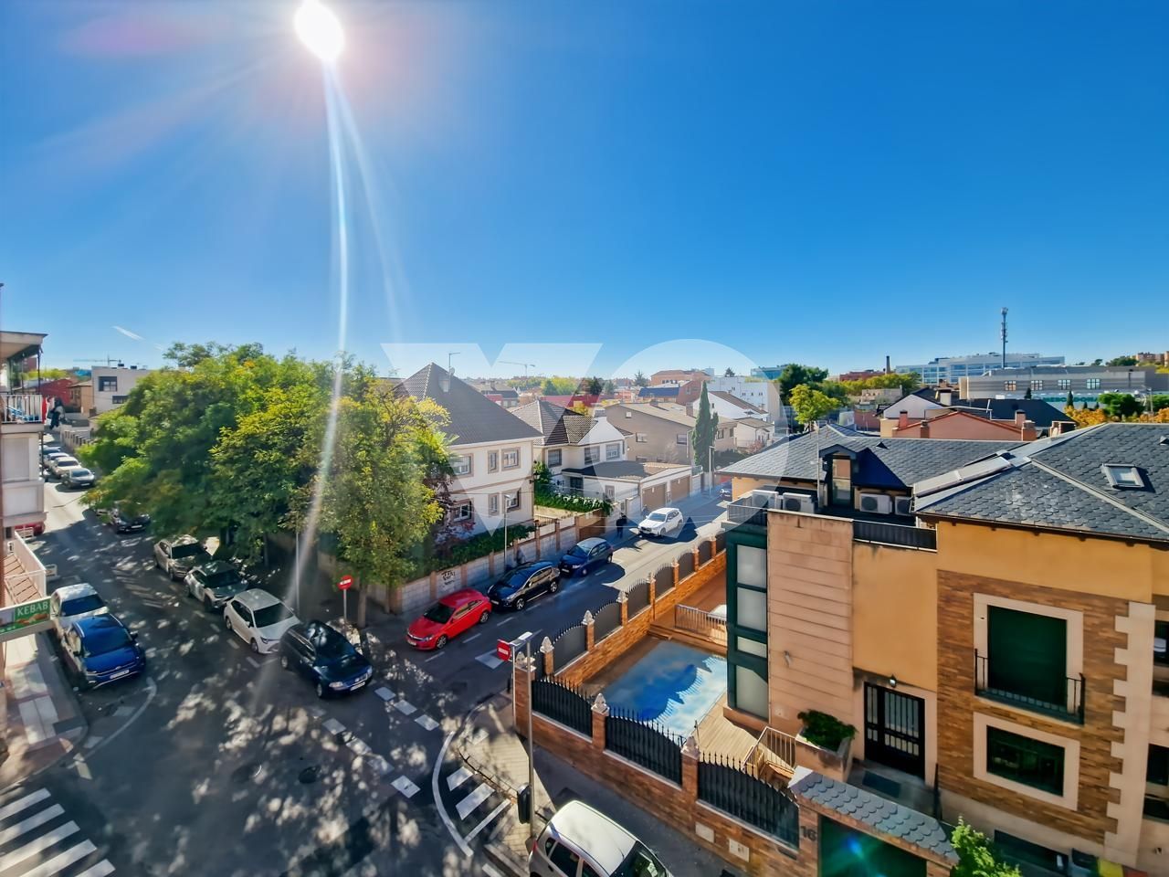 Vista exterior de Àtic en venda en  Madrid Capital amb Aire condicionat, Calefacció i Terrassa
