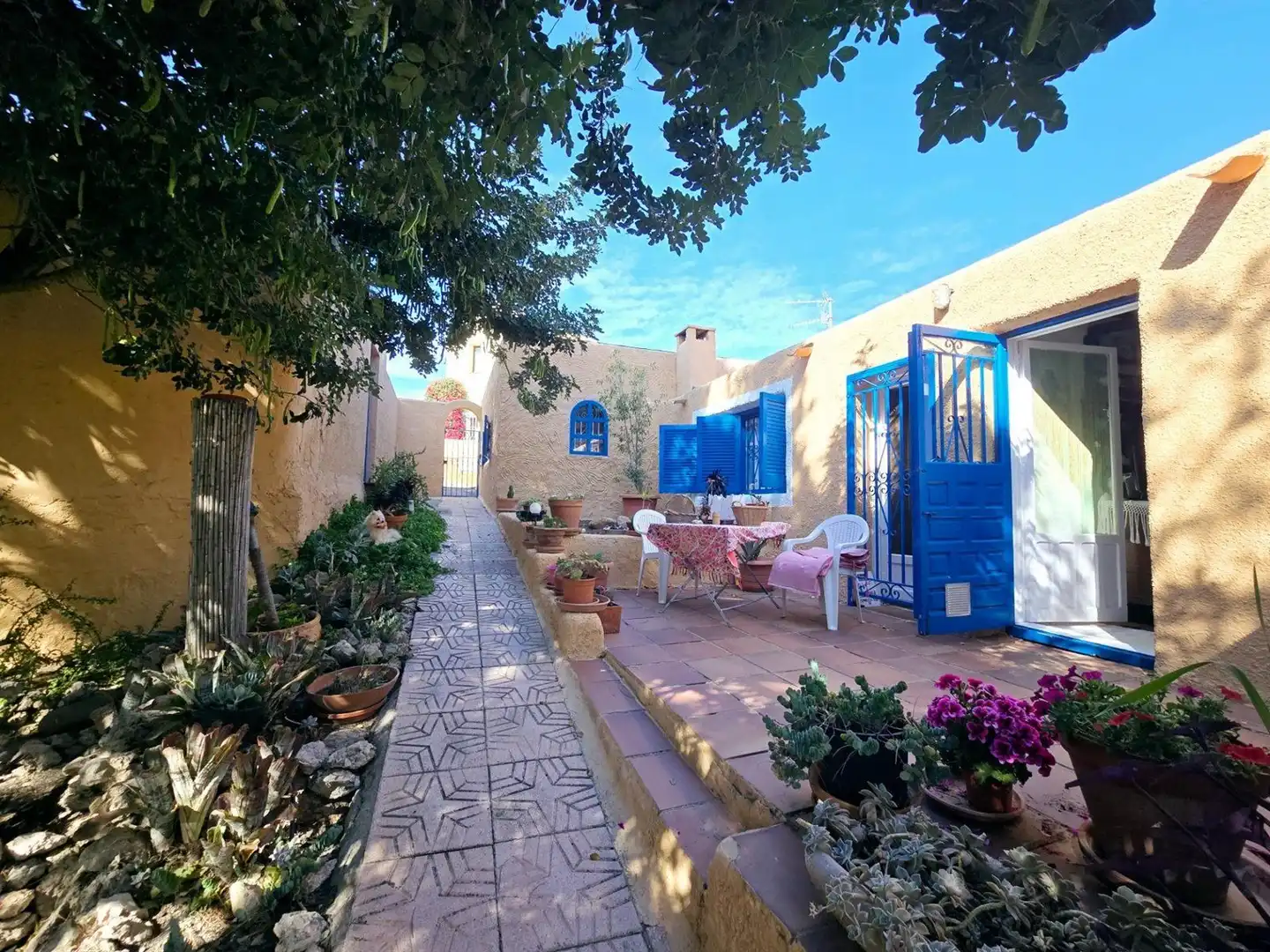 Vista exterior de Casa o chalet en venta en Mojácar con Aire acondicionado, Terraza y Trastero