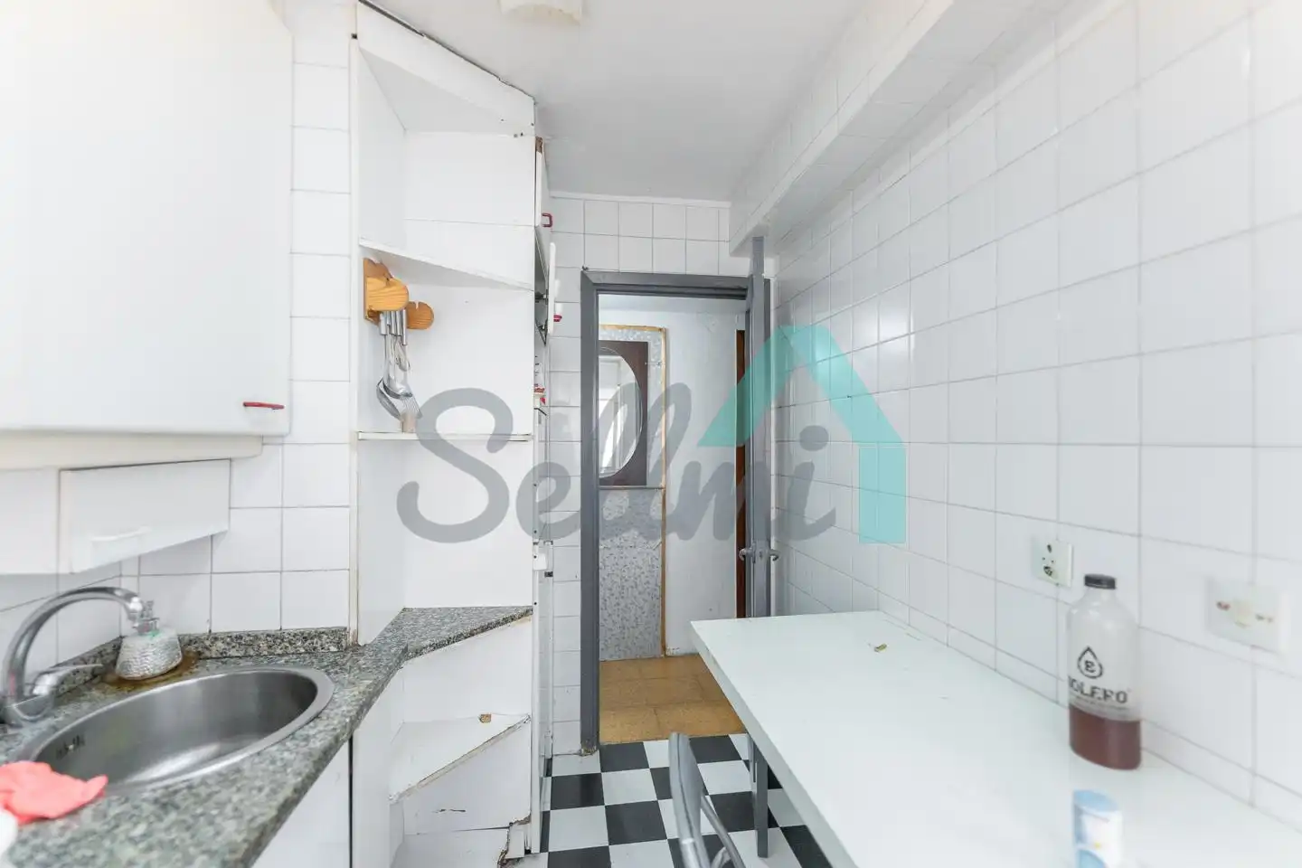 Küche von Wohnung zur Miete in Gijón  mit Heizung, Terrasse und Möbliert