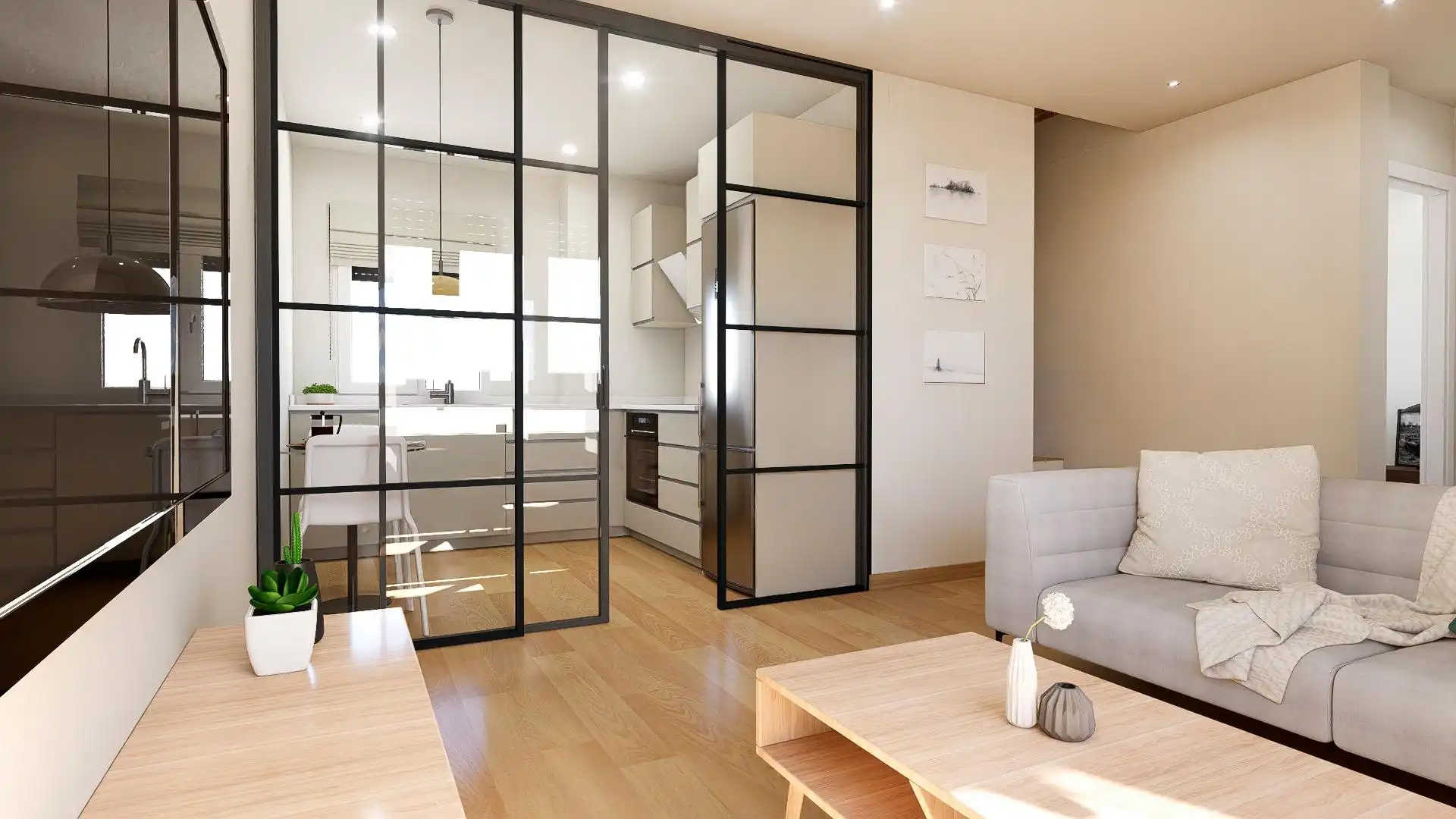 Living room of Flat for sale in Navalcarnero  with Heating, Private garden and Terrace
