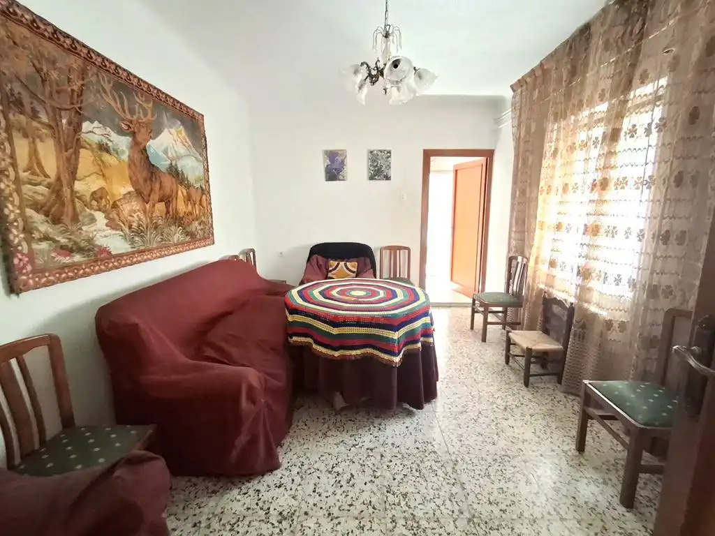 Living room of Houses for sale in La Roda  with Heating, Terrace and Storage room