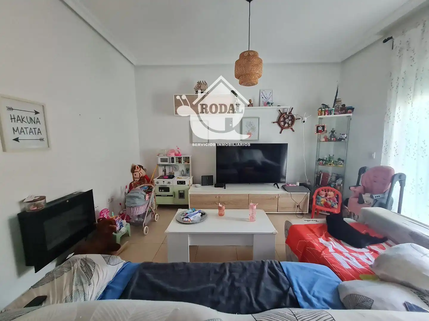 Wohnzimmer von Wohnung zum Verkauf in Huércal de Almería mit Klimaanlage, Heizung und Terrasse