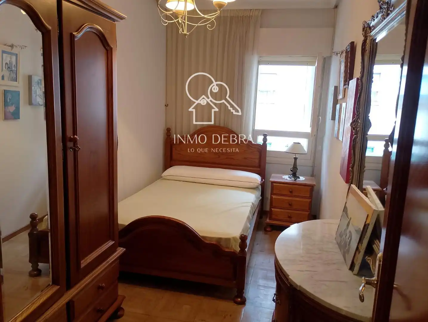 Schlafzimmer von Wohnung zum Verkauf in Cudillero mit Parkett, Terrasse und Möbliert