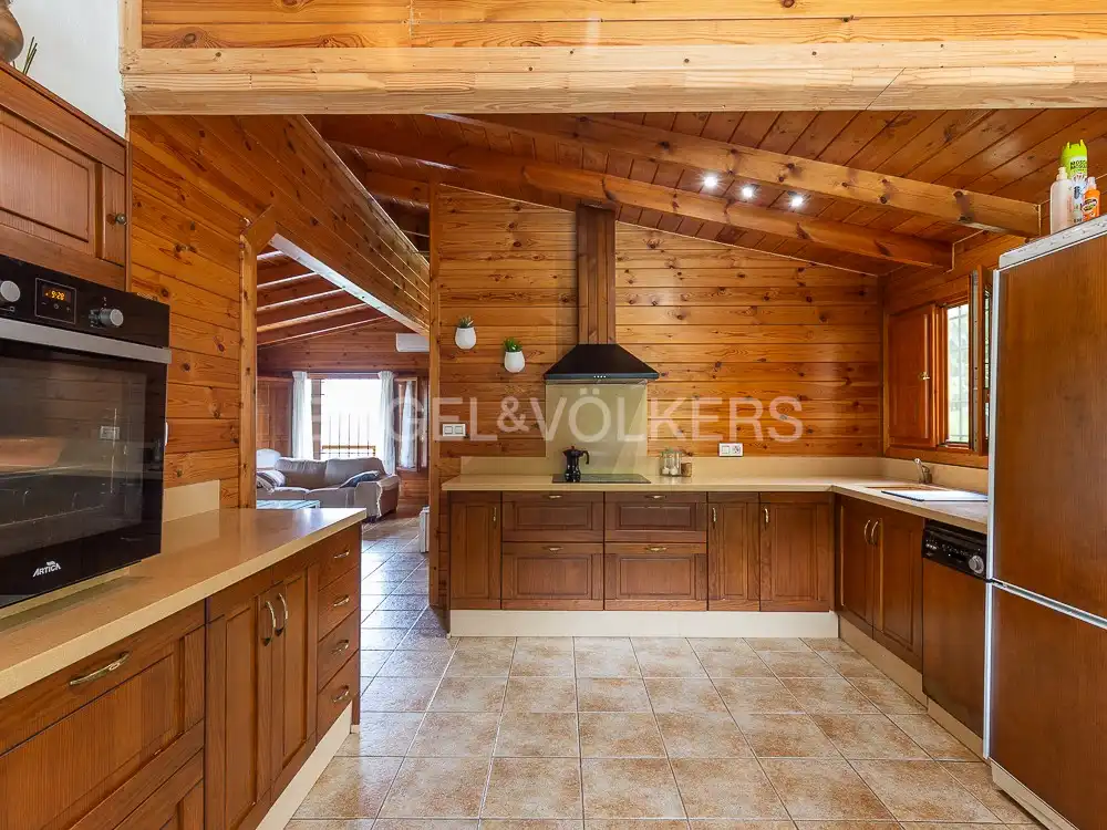 Cocina de Casa o chalet de alquiler en Torrent con Aire acondicionado, Calefacción y Jardín privado