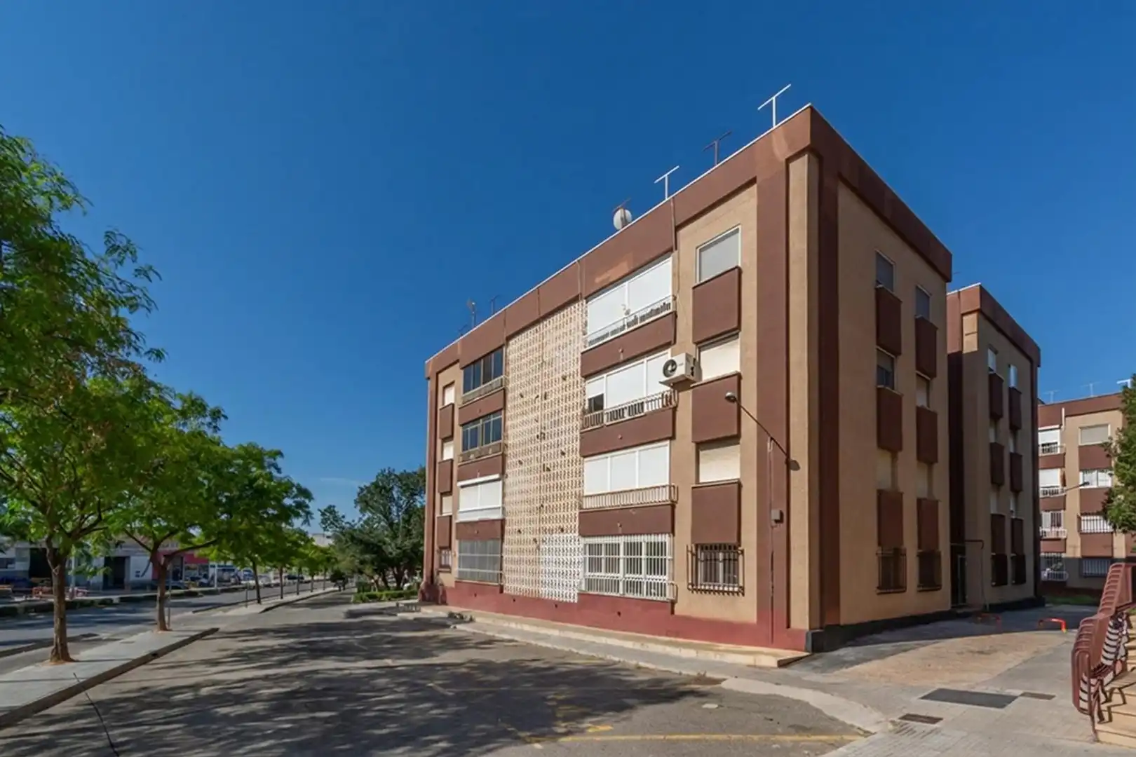 Vista exterior de Piso en venta en Cartagena con Aire acondicionado, Trastero y Amueblado