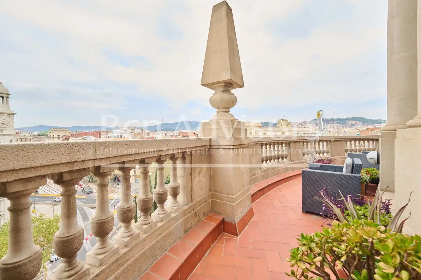 Terrace of Attic for sale in Barcelona  with Air Conditioner, Heating and Parquet flooring