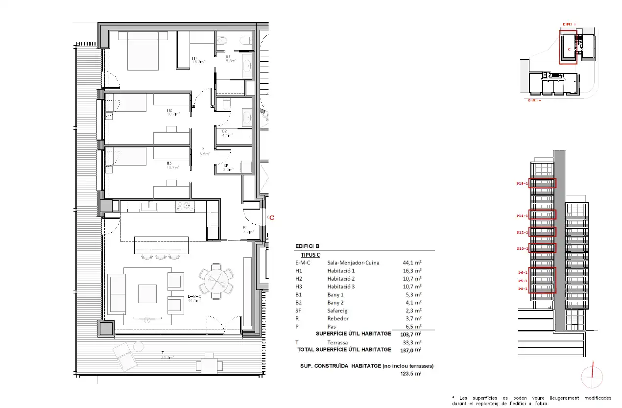 Mini appartamento con ascensore in vendita a Carrer dels Paraires, imagen 35