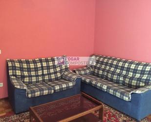 Living room of Flat to rent in Santiago de Compostela   with Furnished