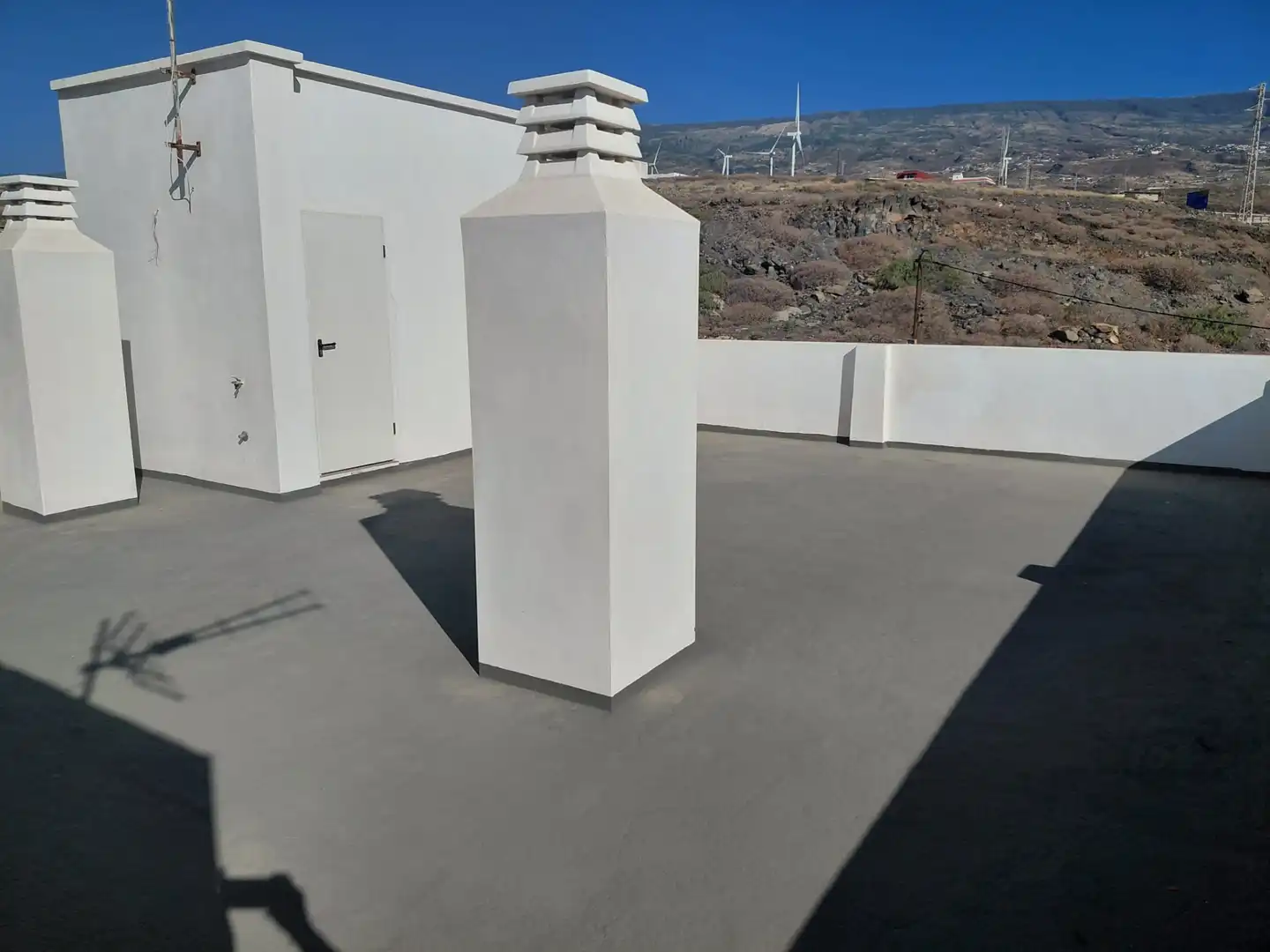 Terrasse von Wohnung zur Miete in Arico mit Ofen und Waschmaschine