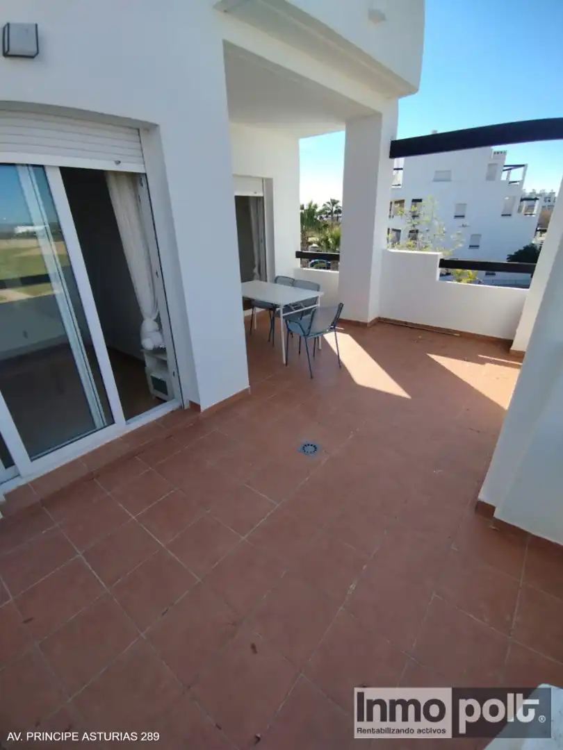 Terraza de Apartamento de alquiler en Torre-Pacheco con Jardín privado, Terraza y Amueblado