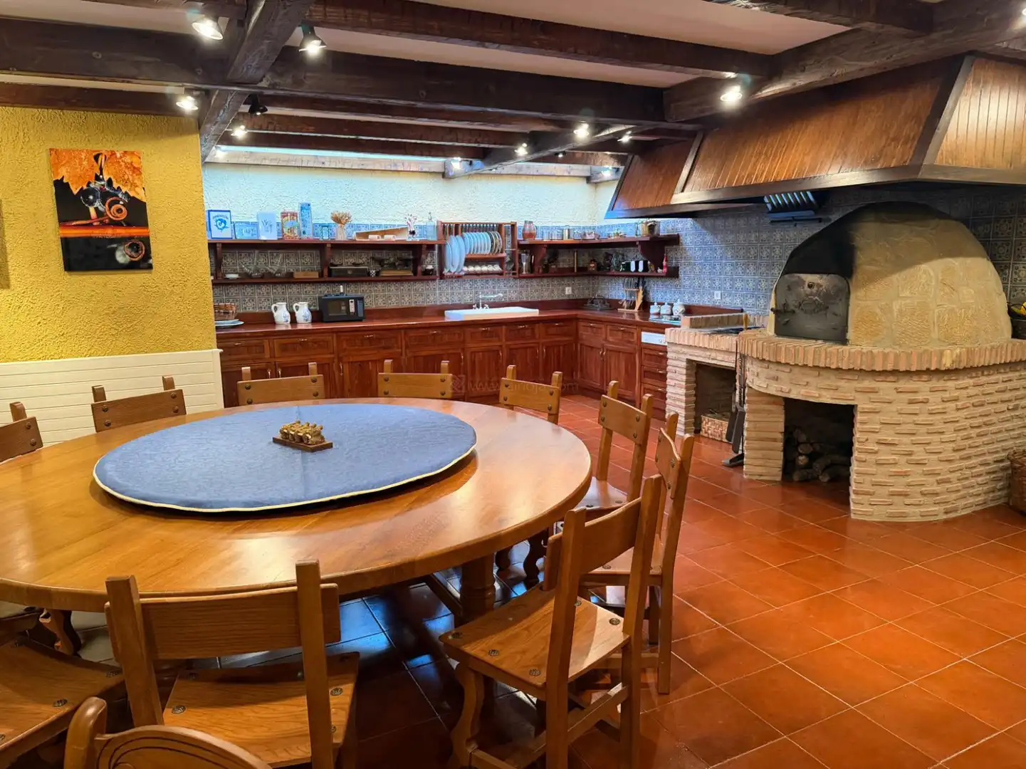 Cocina de Casa o chalet en venta en Anguciana con Calefacción, Jardín privado y Parquet
