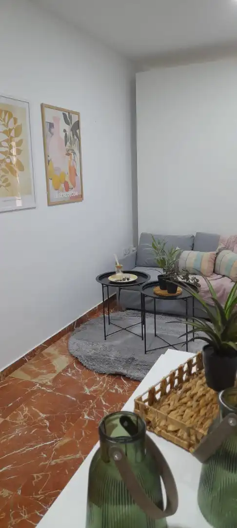 Sala d'estar de Àtic en venda en Huelva amb Moblat