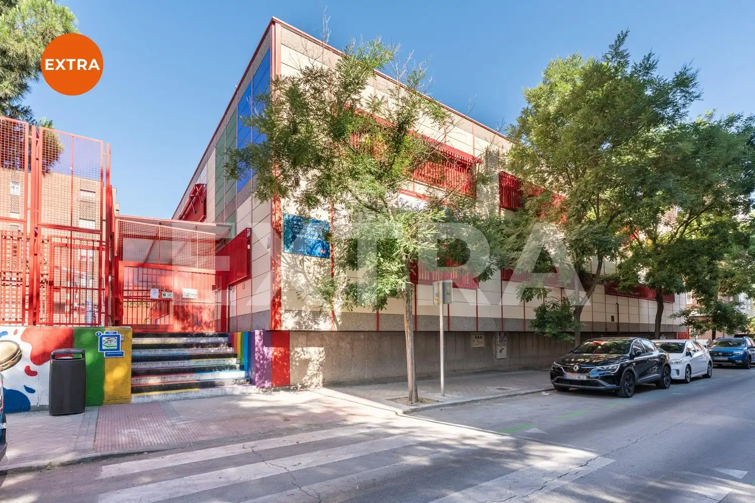 Vista exterior de Piso de alquiler en Madrid con Calefacción