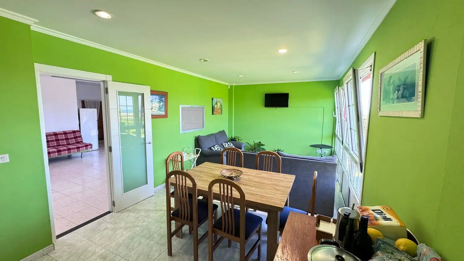 Dining room of Houses for sale in Carballo  with Heating, Private garden and Swimming Pool