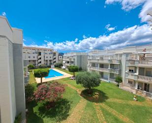 Vista exterior de Apartament en venda en Dénia amb Aire condicionat, Terrassa i Moblat