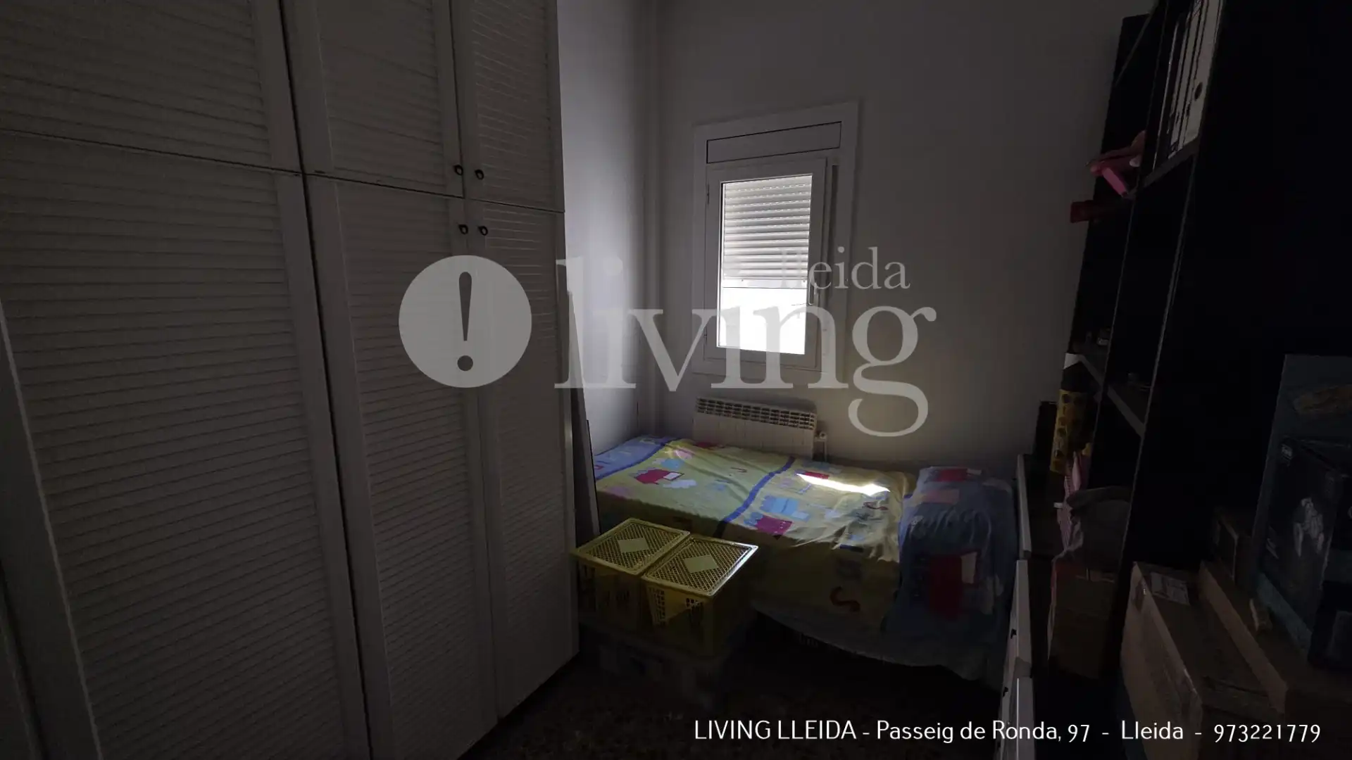 Dormitori de Pis en venda en Lleida amb Calefacció, Moblat i Balcó