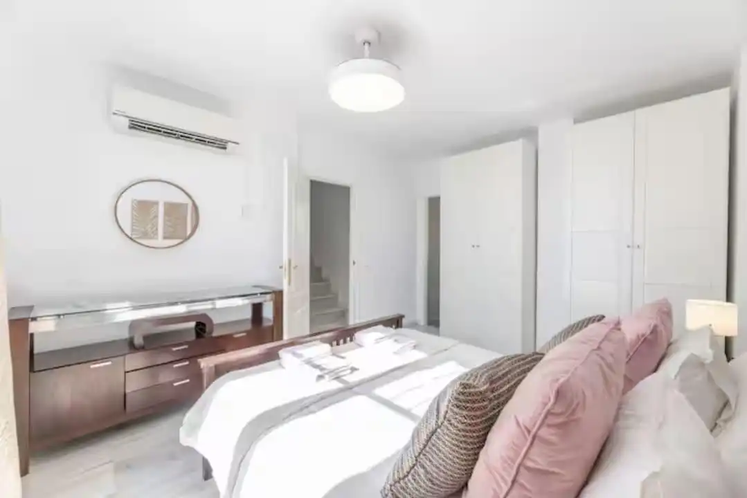 Bedroom of Detached homes for sale in Benalmádena  with Air Conditioner, Terrace and Storage room