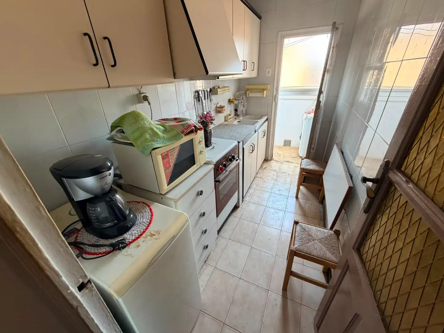Cocina de Piso en venta en Badalona con Balcón