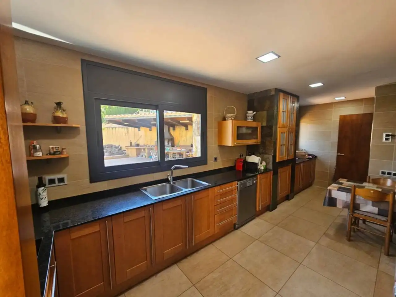 Cocina de Casa o chalet en venta en Rellinars con Calefacción, Jardín privado y Terraza