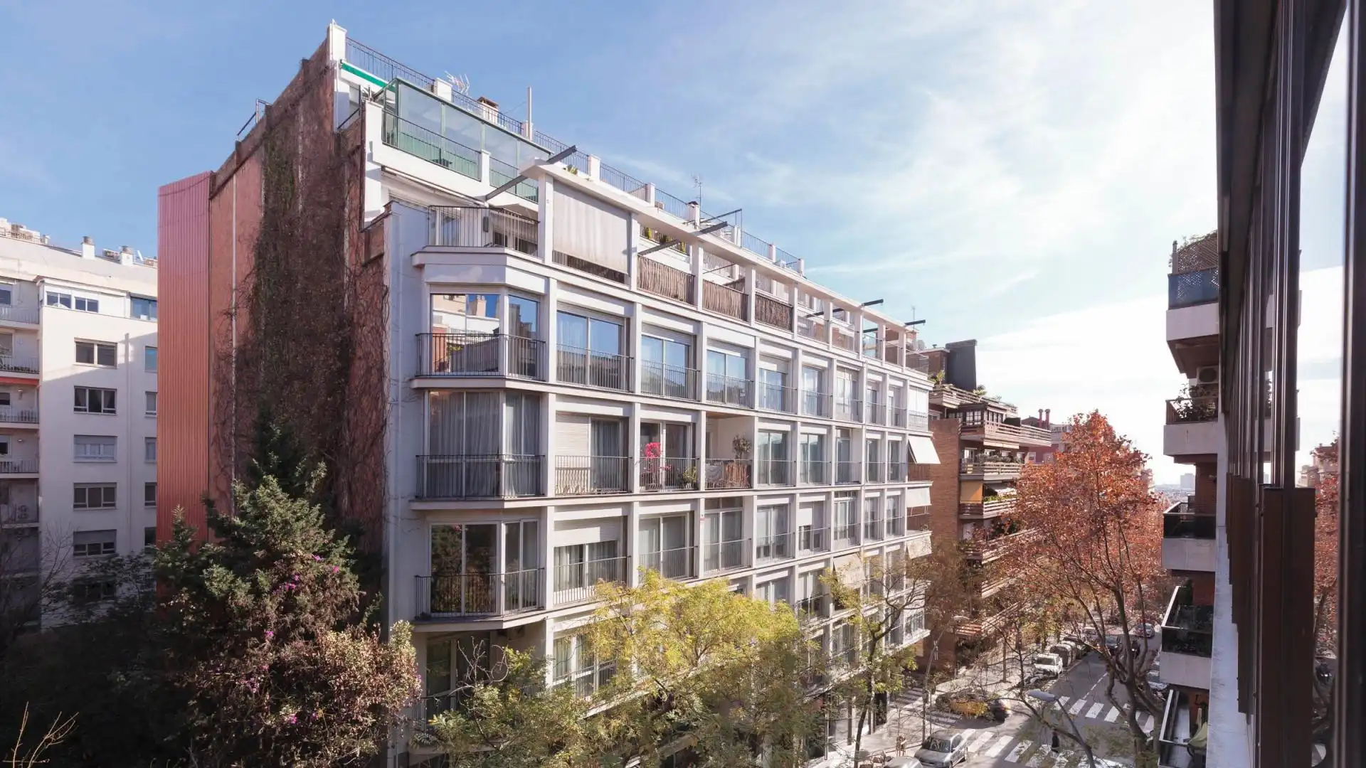 Vista exterior de Oficina de alquiler en Barcelona con Aire acondicionado