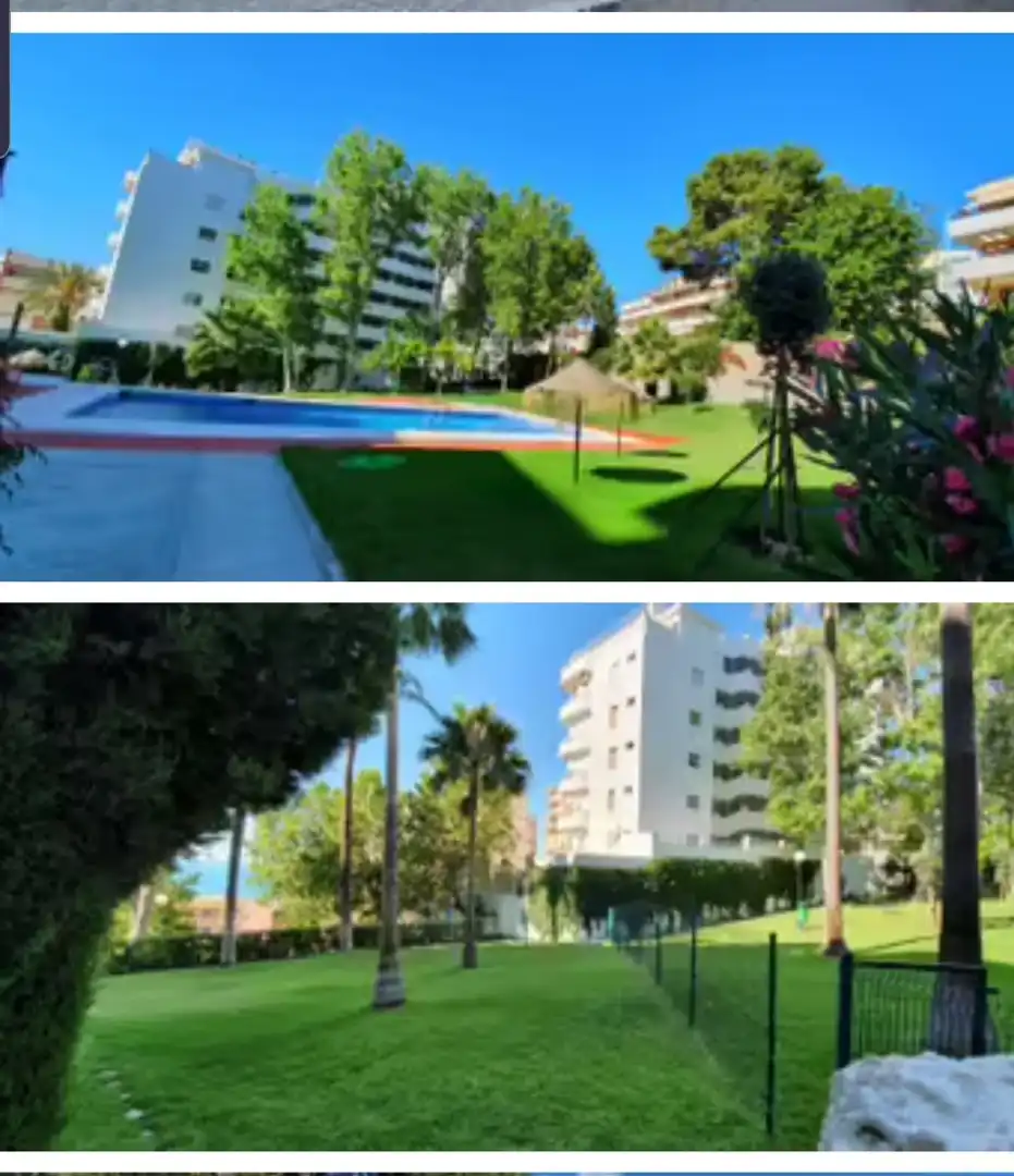 Außenansicht von Wohnung zur Miete in Torremolinos mit Klimaanlage, Terrasse und Möbliert
