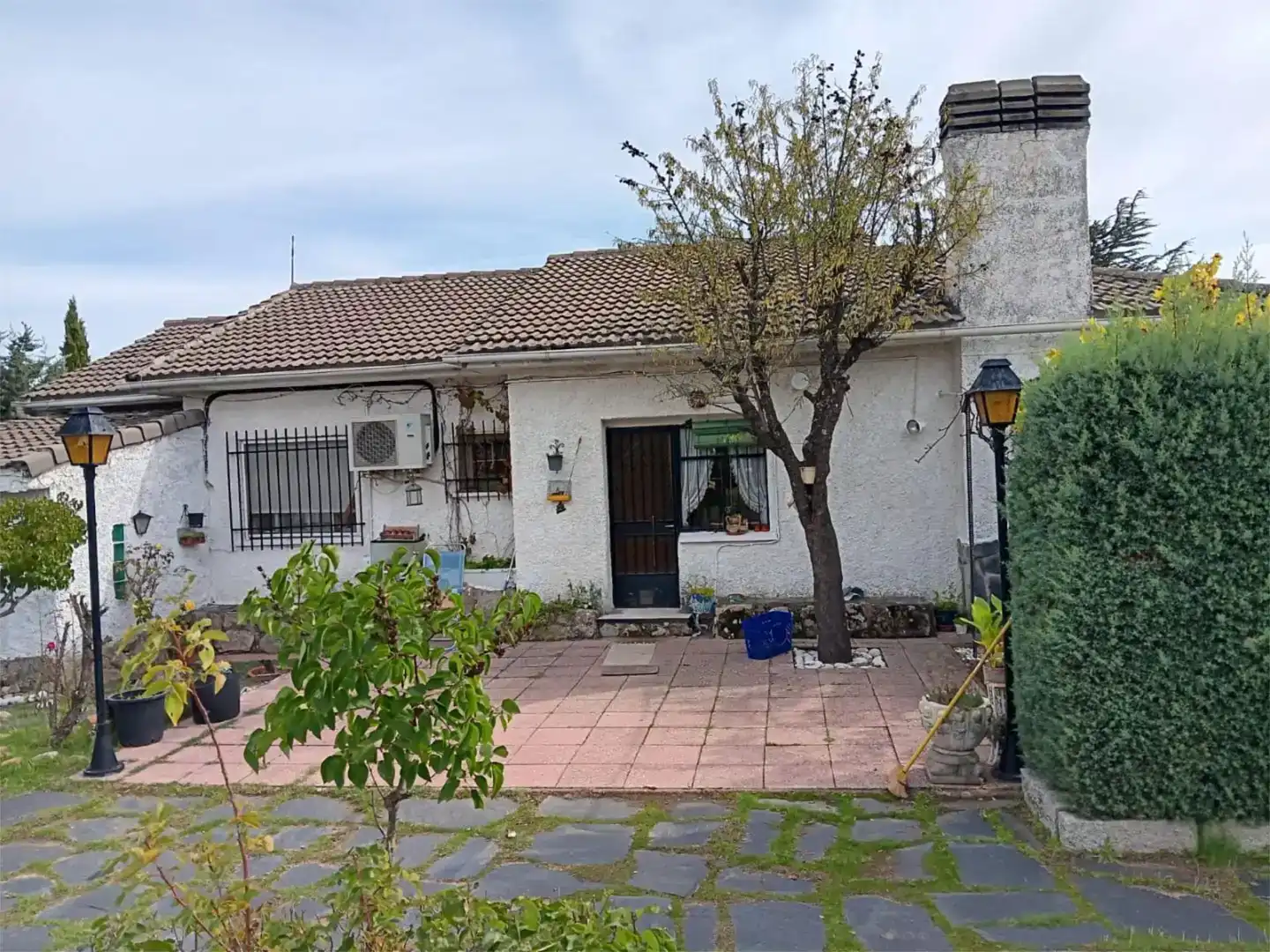 Vista exterior de Piso en venta en Pedrezuela con Aire acondicionado, Jardín privado y Trastero