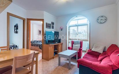 Sala d'estar de Apartament en venda en  Barcelona Capital amb Aire condicionat, Calefacció i Balcó