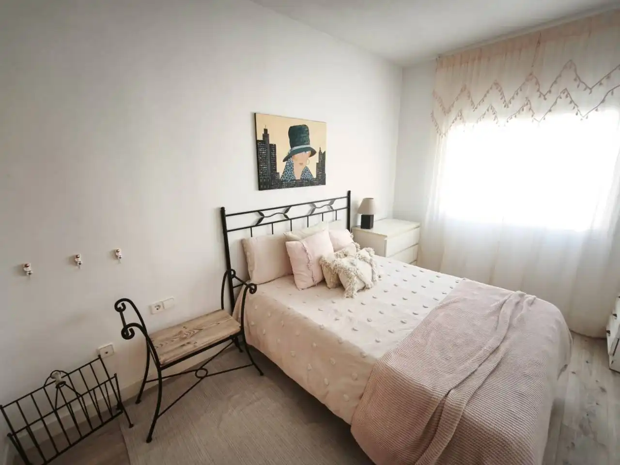 Habitación de Casa o chalet en venta en Santa Coloma de Gramenet con Aire acondicionado, Jardín privado y Parquet