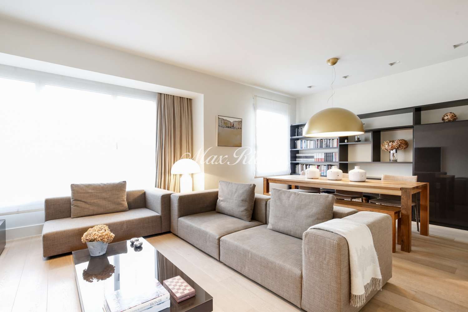 Sala d'estar de Pis de lloguer en  Barcelona Capital amb Aire condicionat, Calefacció i Terrassa