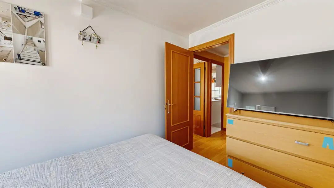 Schlafzimmer von Wohnung zum Verkauf in Madrid mit Klimaanlage, Heizung und Terrasse