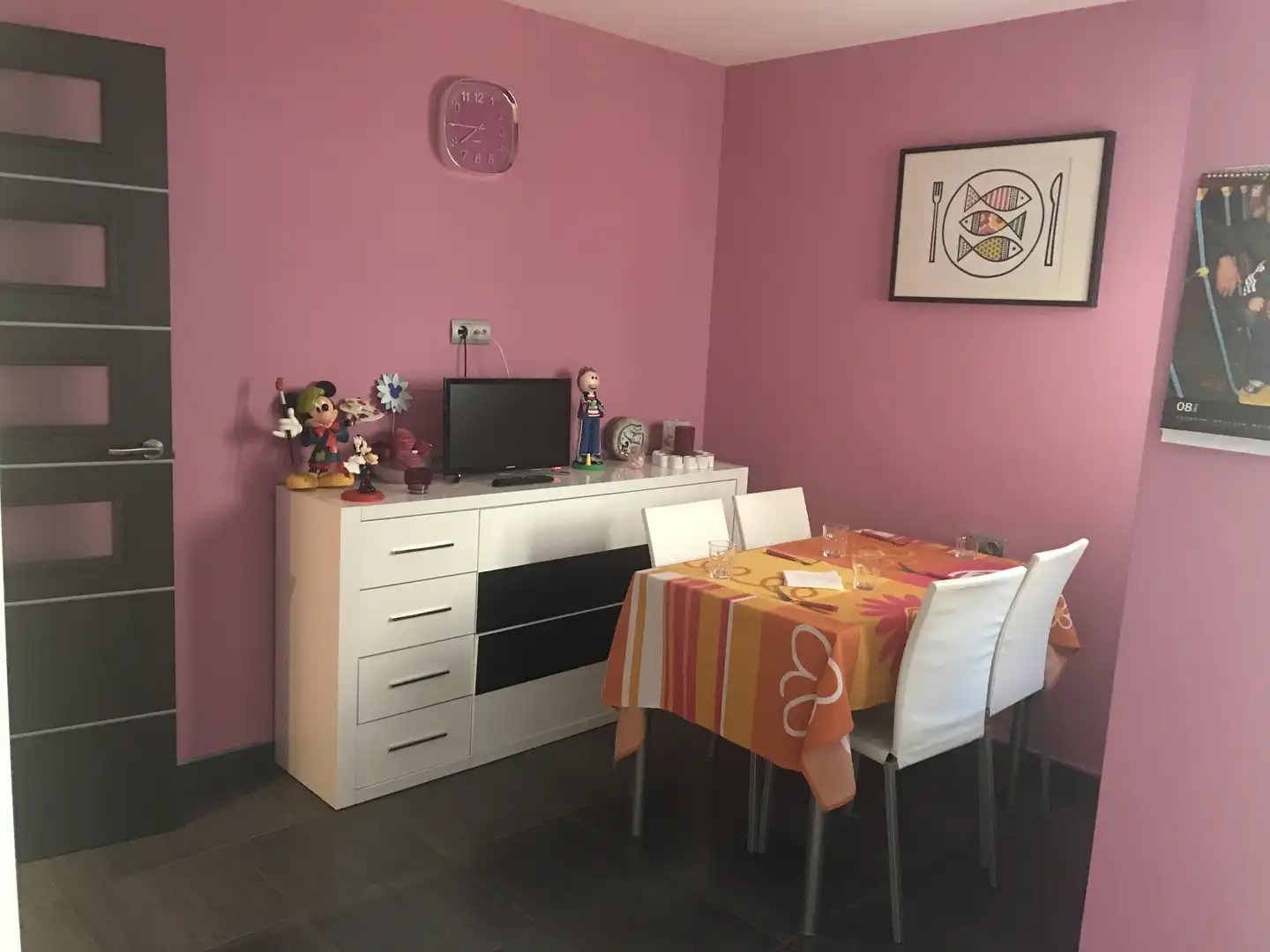 Esszimmer von Wohnung zum Verkauf in Guadix mit Privatgarten, Abstellraum und Schwimmbad