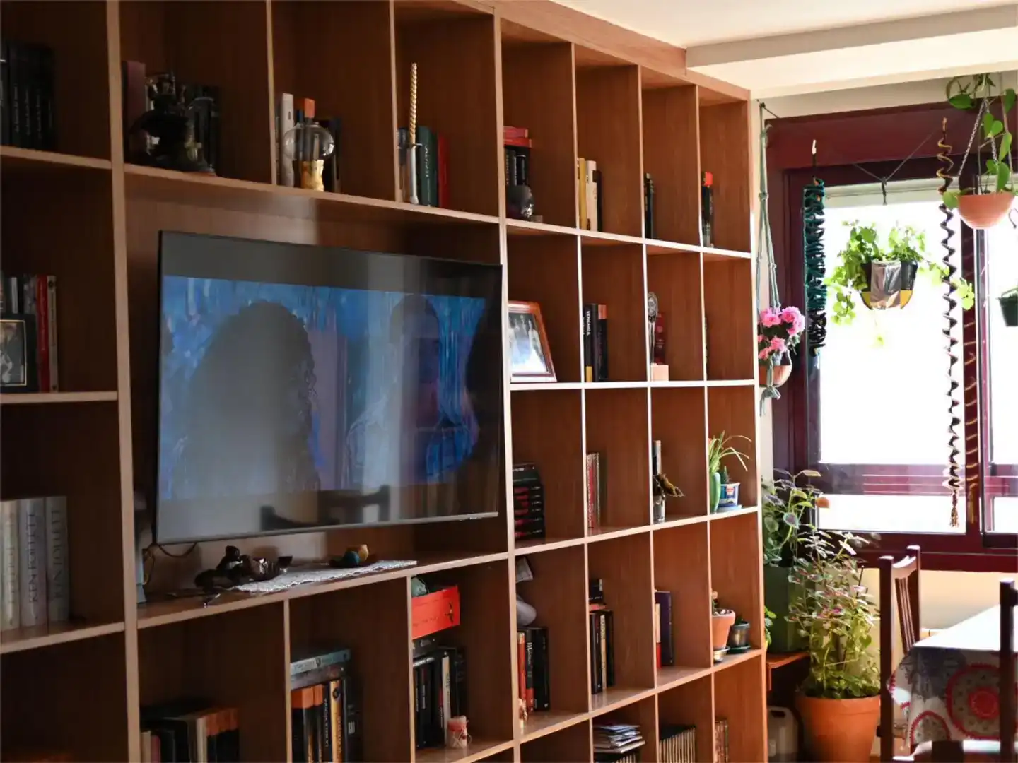 Sala de estar de Piso en venta en Medina de Pomar con Balcón