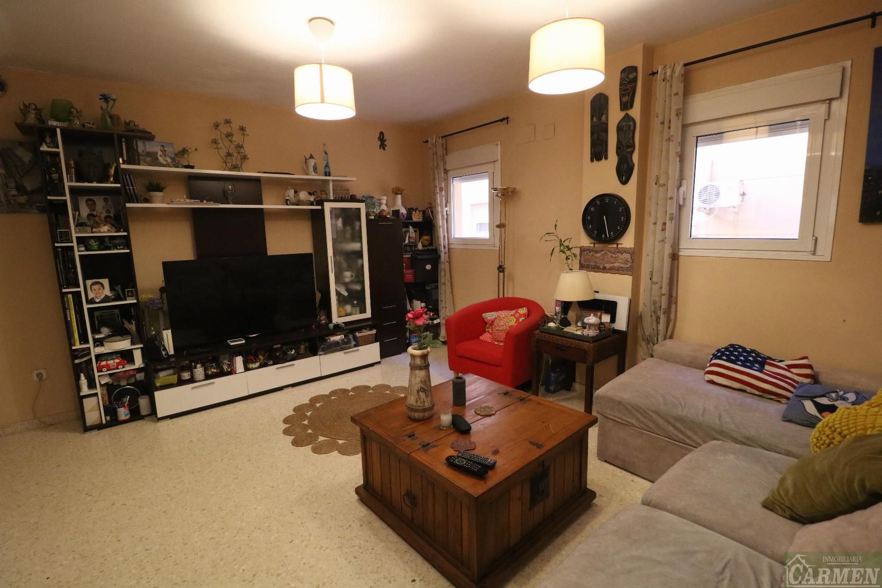 Living room of Flat for sale in Jerez de la Frontera  with Air Conditioner, Terrace and Storage room