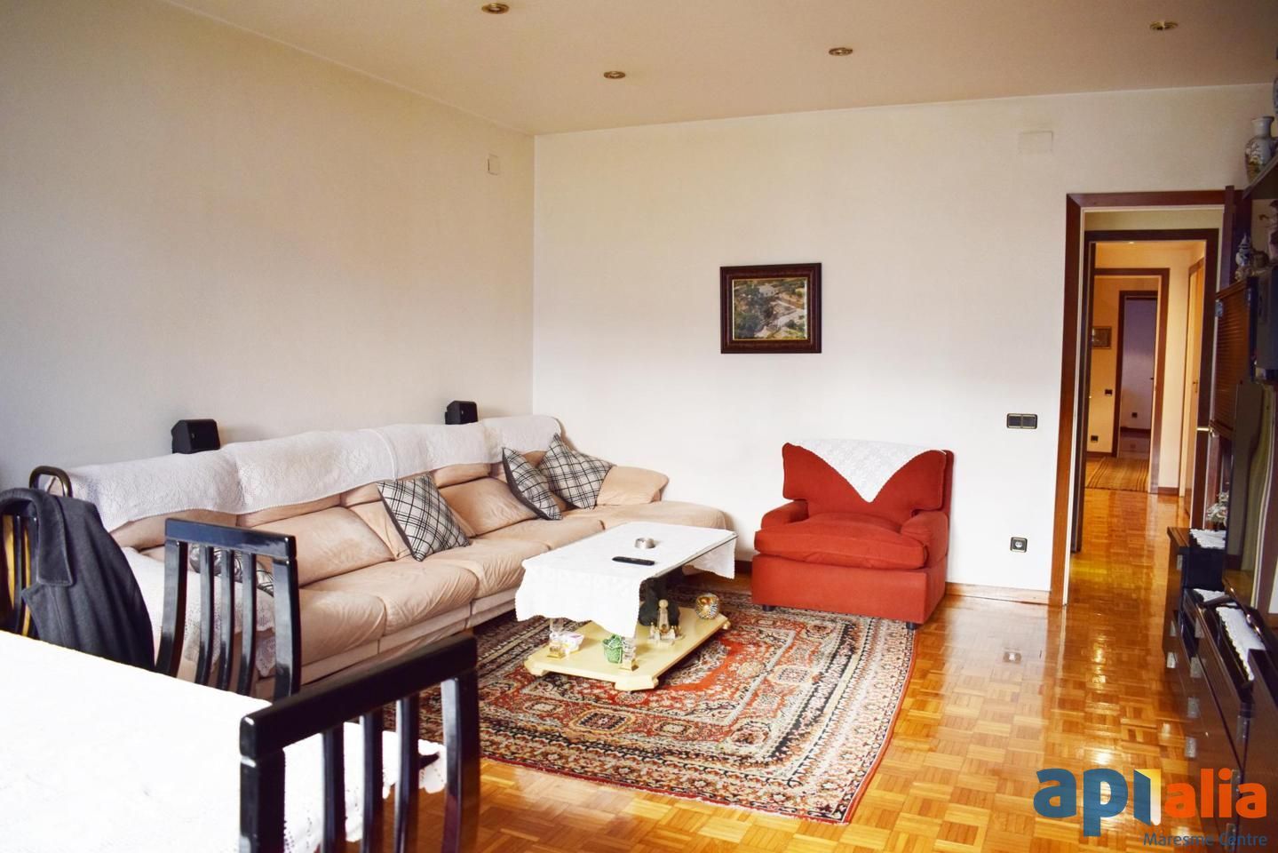 Sala d'estar de Pis en venda en  Barcelona Capital amb Parquet i Traster