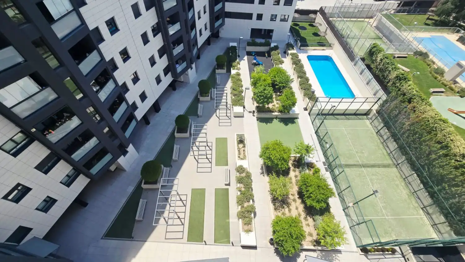 Terraza de Ático de alquiler en Madrid con Aire acondicionado, Calefacción y Terraza