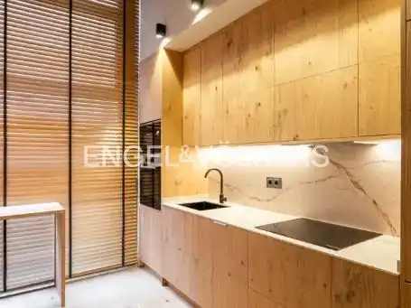 Kitchen of Flat for sale in Barcelona  with Air Conditioner and Heating