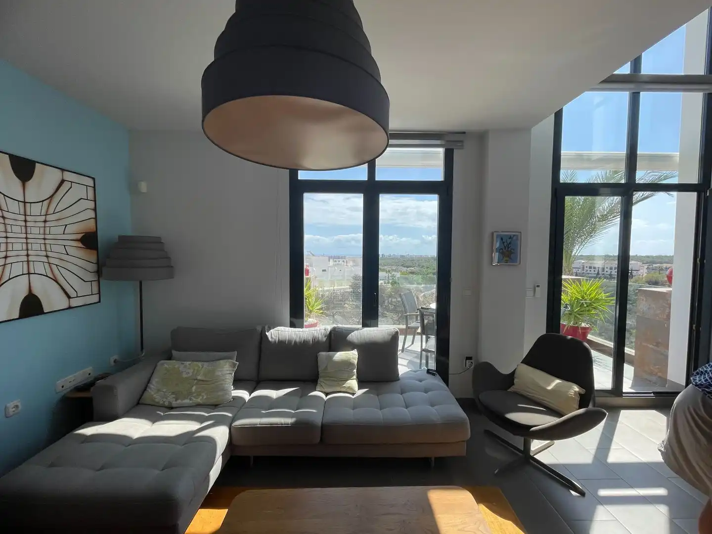Sala d'estar de Àtic en venda en Orihuela amb Terrassa i Piscina comunitària