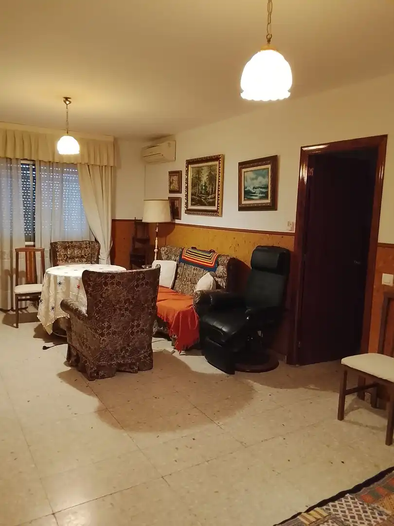 Sala d'estar de Pis en venda en Madrigal de la Vera amb Aire condicionat i Traster