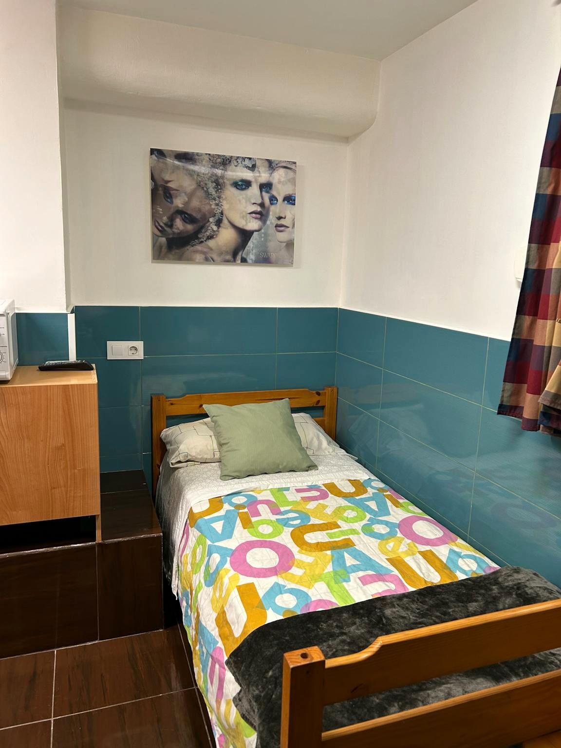 Bedroom of Flat to rent in L'Hospitalet de Llobregat  with Air Conditioner, Heating and Washing machine