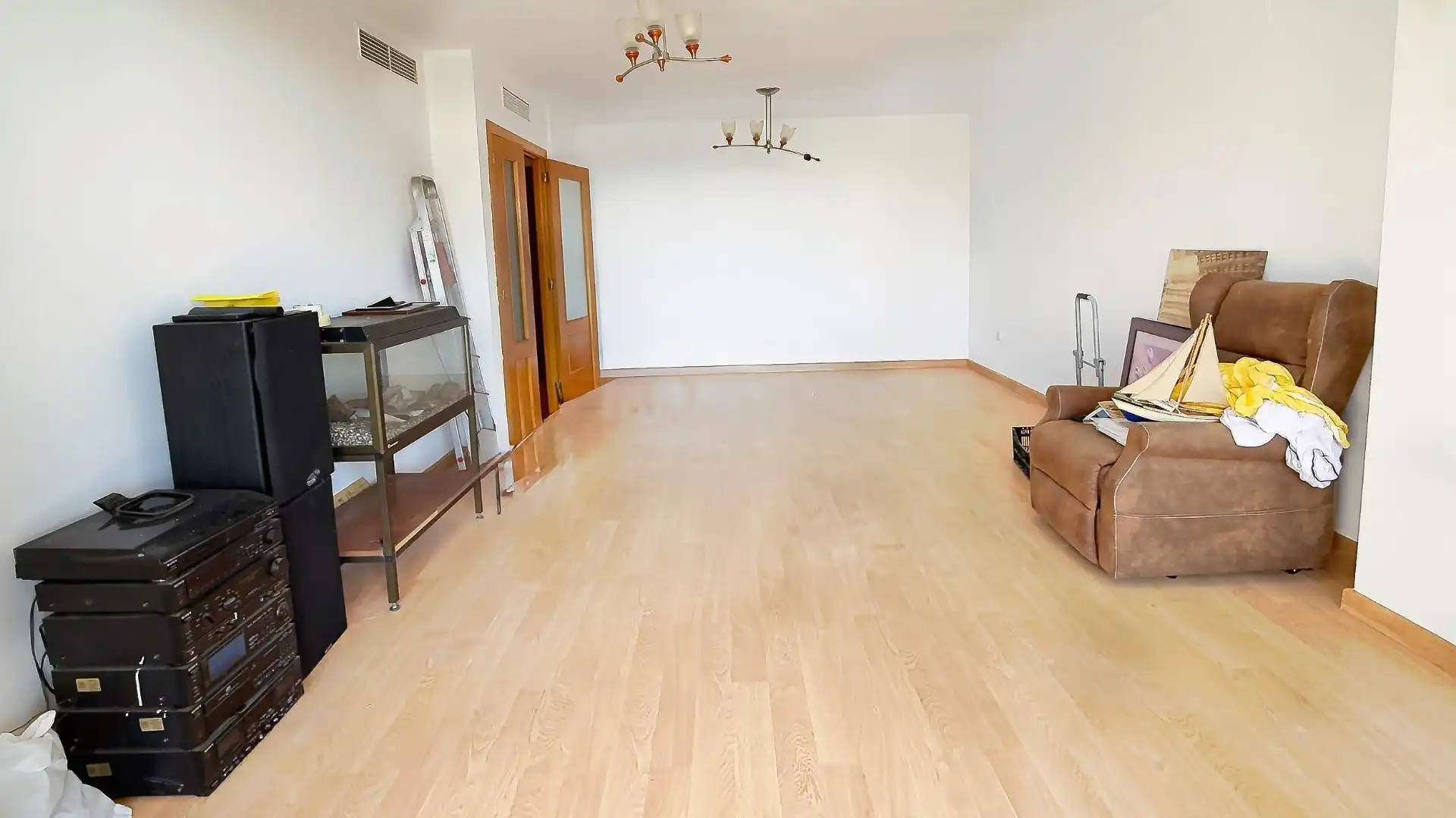 Sala de estar de Piso en venta en Benidorm con Aire acondicionado, Jardín privado y Terraza
