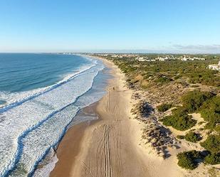 Exterior view of House or chalet for sale in Chiclana de la Frontera  with Air Conditioner, Heating and Private garden