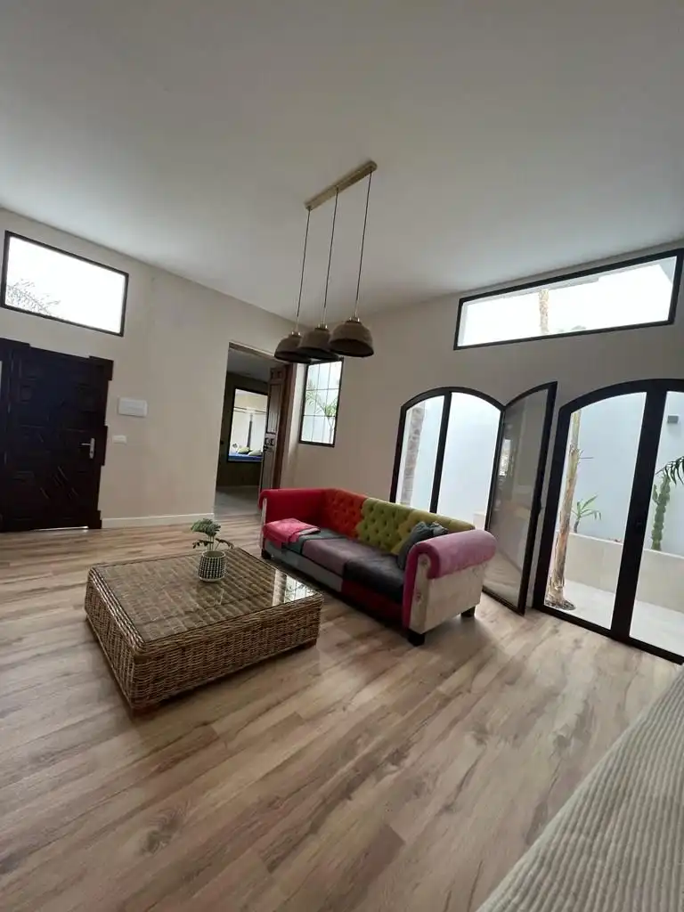 Sala de estar de Casa o chalet de alquiler en Salobreña con Aire acondicionado, Jardín privado y Parquet