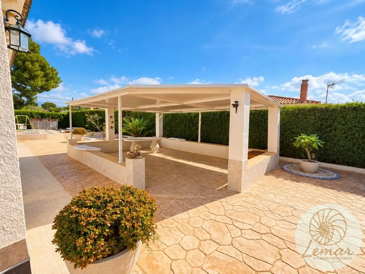 Terrassa de Casa o xalet en venda en L'Ametlla de Mar  amb Aire condicionat, Jardí privat i Terrassa