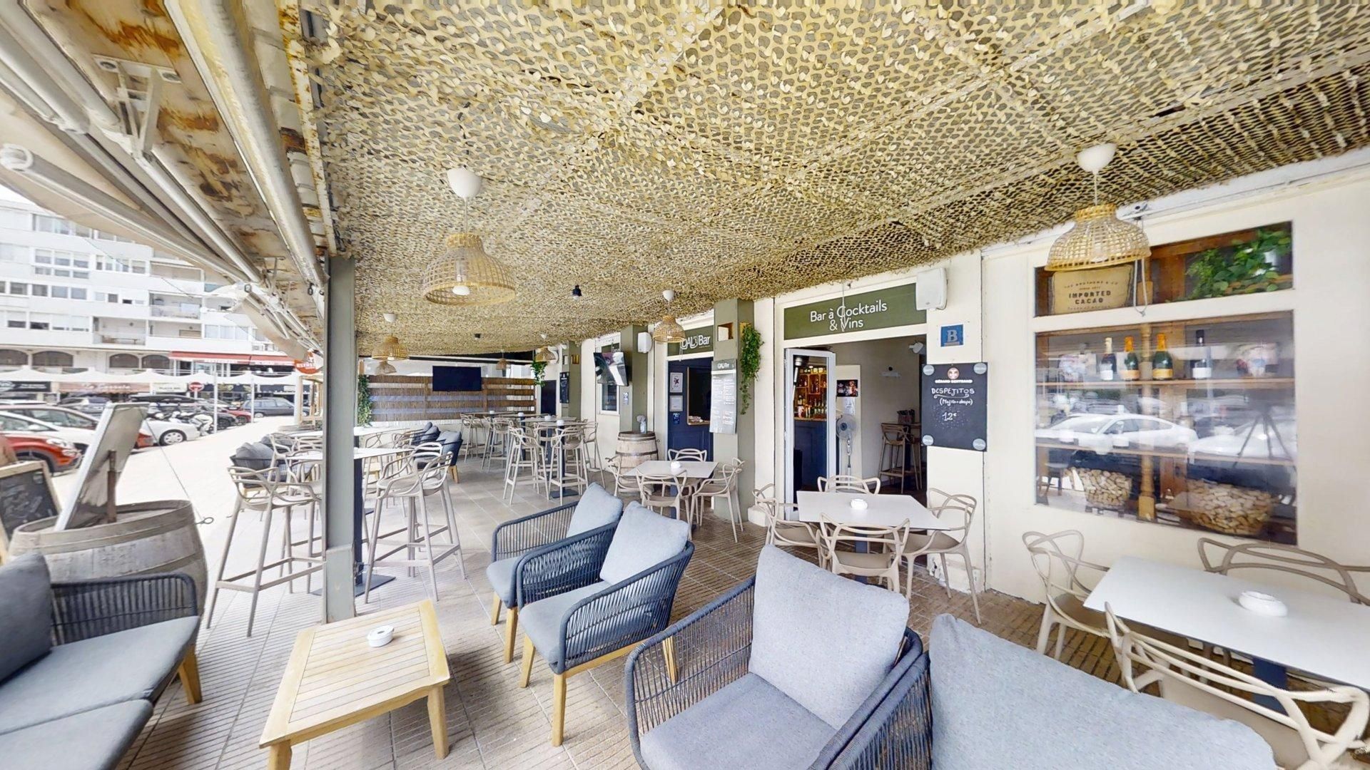 Terrasse von Geschaftsraum miete in Roses