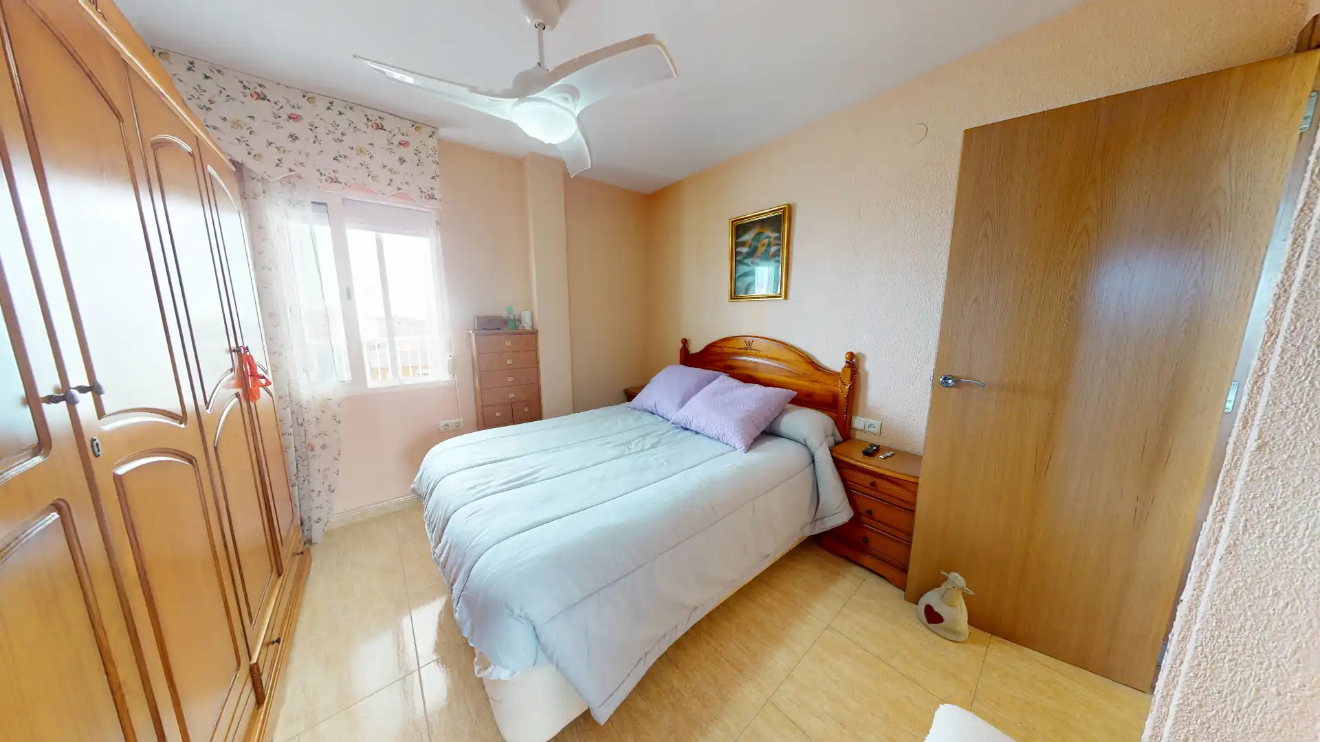 Bedroom of Flat for sale in Alicante / Alacant  with Air Conditioner, Heating and Terrace