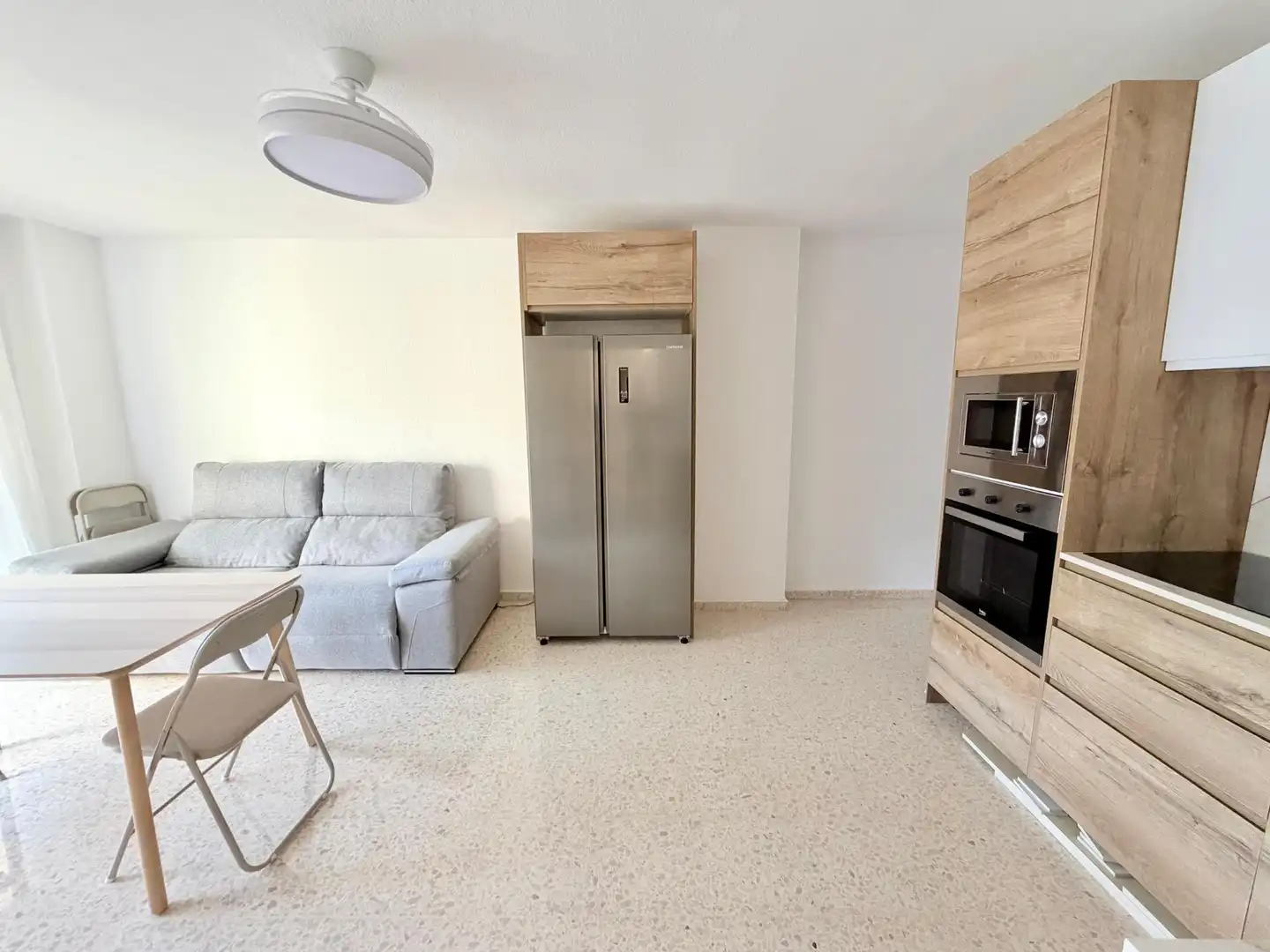 Kitchen of Flat for share in Málaga  with Terrace and Furnished