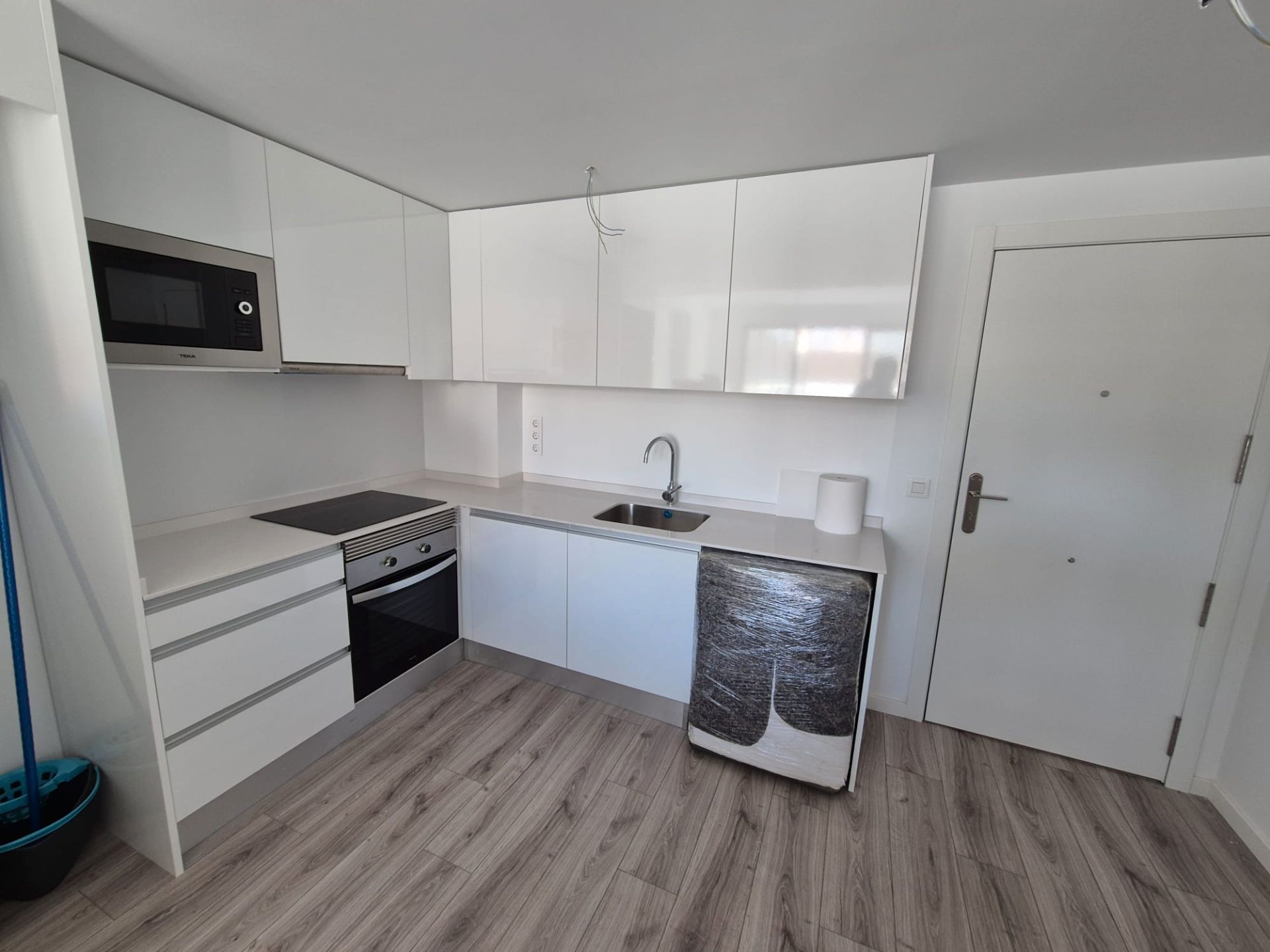 Cocina de Ático en venta en  Valencia Capital con Aire acondicionado, Terraza y Horno