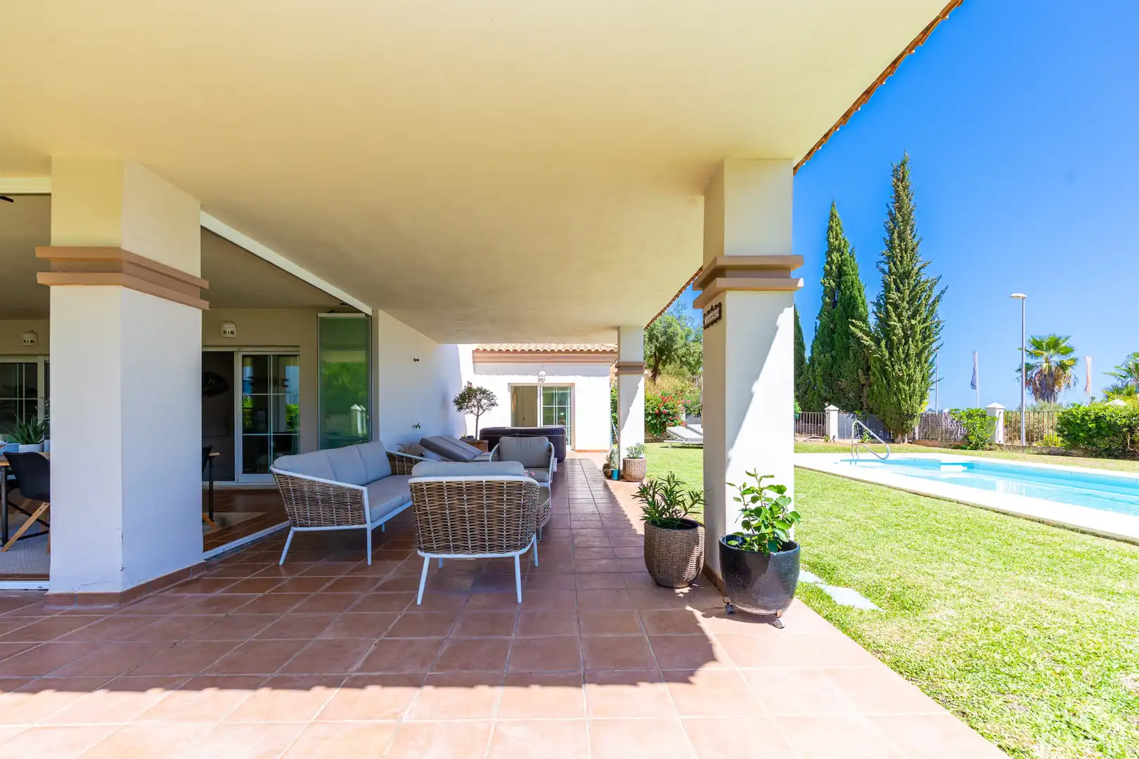 Rez-de-chaussée avec piscine à vendre à La Cala Mijas, imagen 36