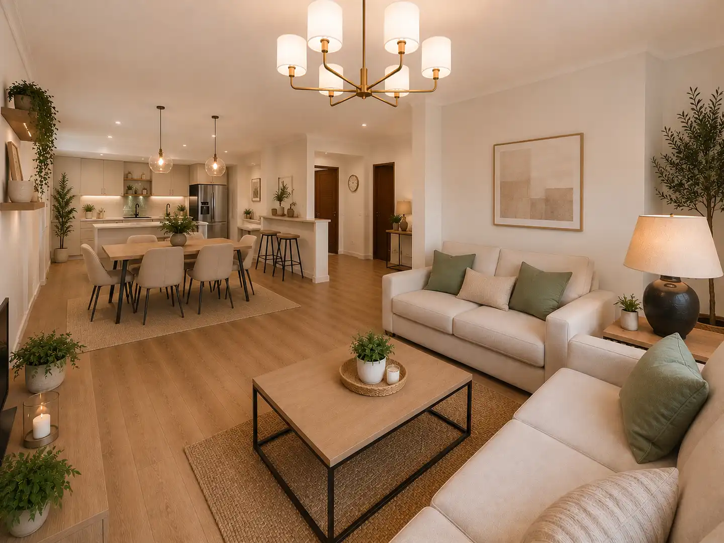Sala de estar de Piso en venta en Leganés con Calefacción y Balcón