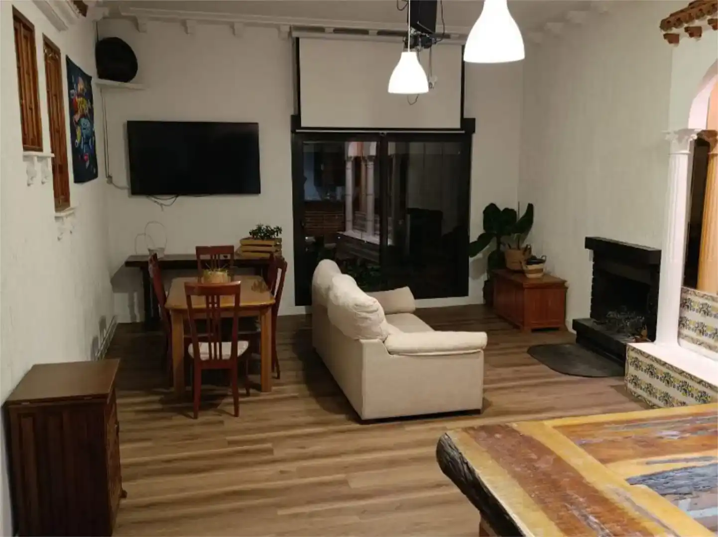 Sala d'estar de Casa o xalet en venda en Meco amb Aire condicionat, Piscina i Balcó
